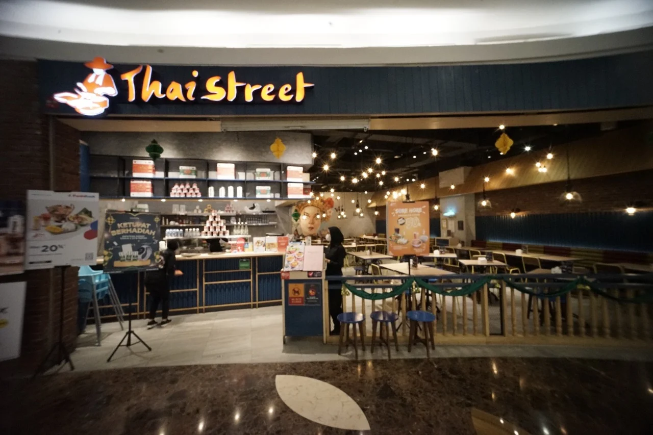 Restoran Thai street Jadwal Cinema XXI Lippo Mall Kemang & Daftar Tenant